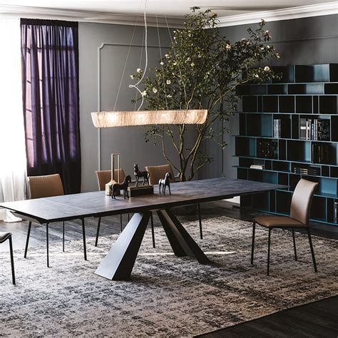 Eliot Keramik Drive Dining Table By Cattelan Italia