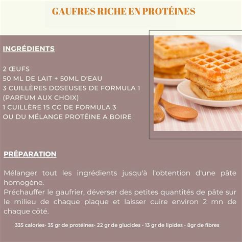 Recette Gaufre Riche En Prot Ine Christelle Montagne