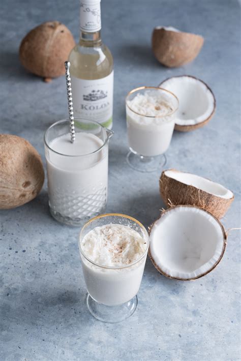 Coconut Rum Milk Punch Recipe Drinkmas