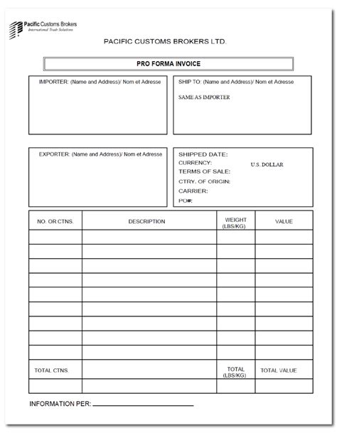 Customs Broker Agreement Template Master Template