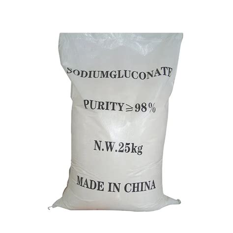 Chemical Auxiliary Sodium Gluconate Industrial Grade Cas 527 07 1