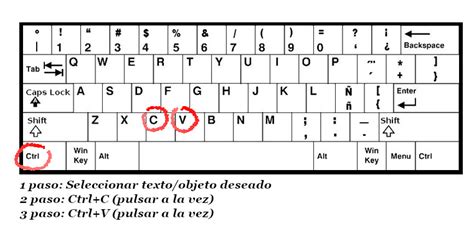 Cómo copiar y pegar con el teclado SOLUCIONES