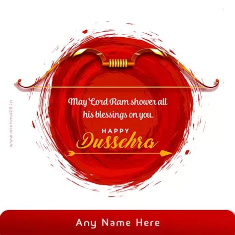 Dasara Vijayadashami Wishes Card Photo With Name Editor Marriage Hot