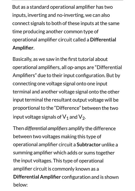 SOLUTION: Difference amplifier - Studypool