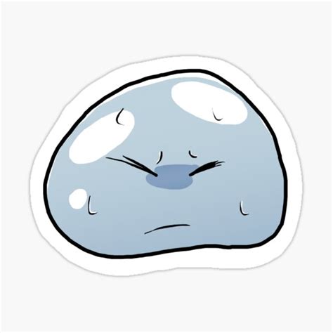 Rimuru Tempest Nervous Sticker For Sale By Madtrollhunter Redbubble