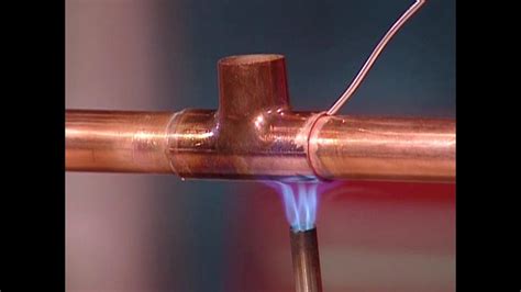 How Weld A Copper Pipe YouTube