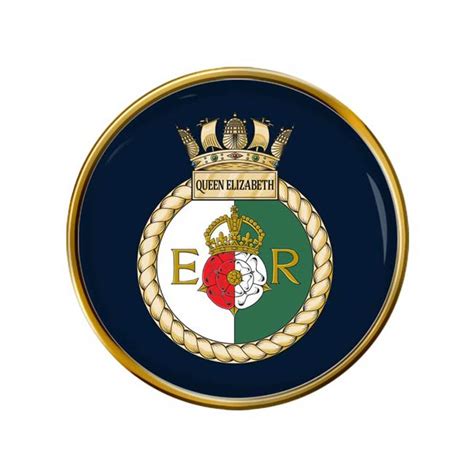 Uk T Shop Hms Queen Elizabeth Royal Navy Pin Badge