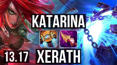 Kata Vs Xerath Mid Quadra 7 Solo Kills 12m Mastery Godlike 300