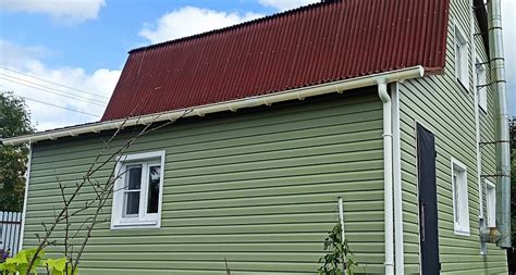 Mitten, цвет Cypress - Фасадные панели. Сайдинг и клинкер