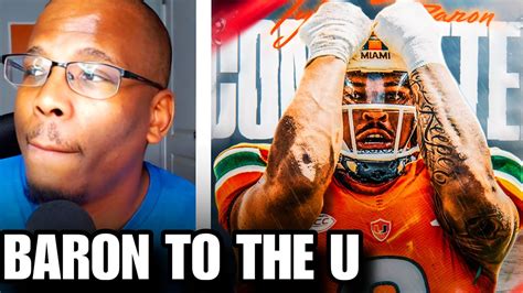 Tyler Baron Commits To Miami Hurricanes Miami Hurricanes Football