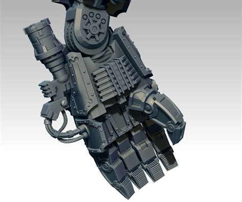 Free Stl File Power Fist For A Machine God 🤜 ・3d Printable Model To Download・cults