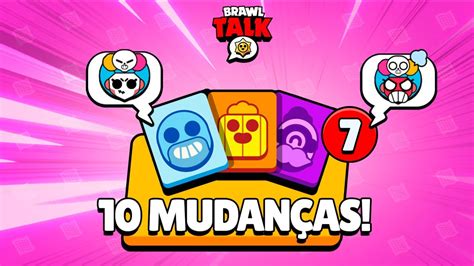 10 Brawlers Mudaram Na Nova AtualizaÇÃo Do Brawl Stars Antes E Depois