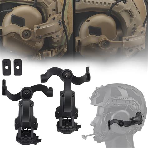 Wlxw Tactical Headset For Airsoft Head Mounted And Helmet Mounted