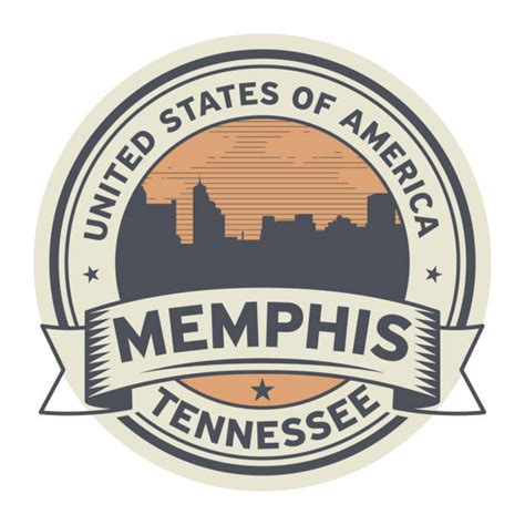 1700 Memphis Tennessee Stock Illustrations Royalty Free Vector