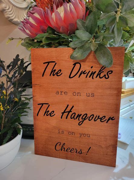 Rustic Bar sign – One Stop Party Rentals