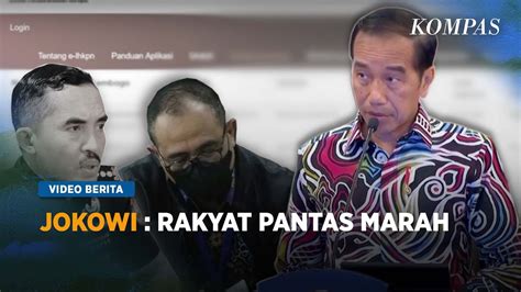 Imbas Rafael Alun Dan Eko Darmanto Pamer Harta Jokowi Angkat Bicara