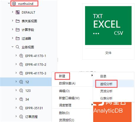 透视分析 定义流程 Smartbi Insight V10帮助中心