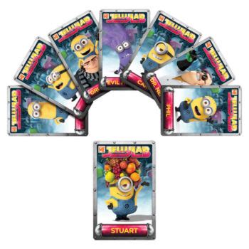 Jelly Lab Despicable Me Arcade Game Cards List Comic Con