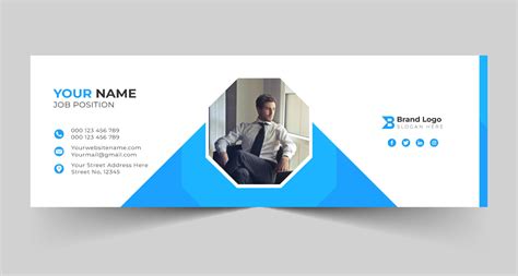 Creative professional Email Signature template on Behance