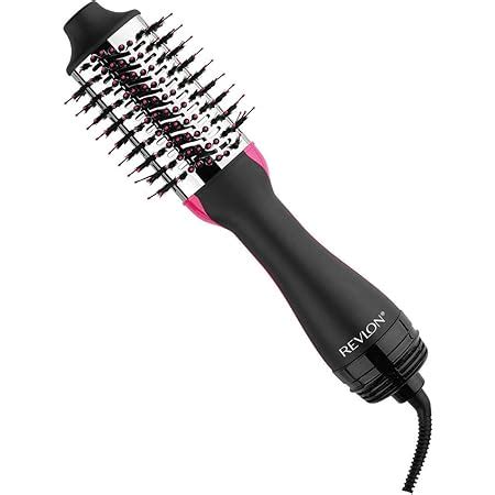 Amazon REVLON One Step Volumizer PLUS 2 0 Hair Dryer And Hot Air Brush Black Beauty