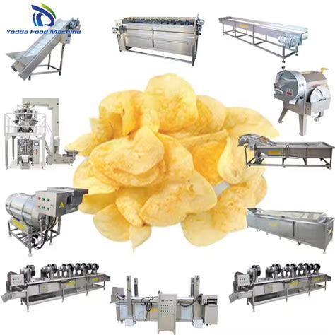 Large Scale Potato Chip Production Line Potato Chip Production Line