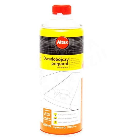 ALTAX HYLOTOX OWADOBÓJCZY PREPARAT DO DREWNA 450ML ERLI pl