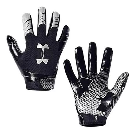 Under Armour Guantes Ua F Negro Football Americano Mod Env O Gratis