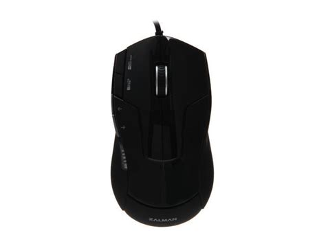 Zalman Zm M Black Wired Optical Mouse Newegg