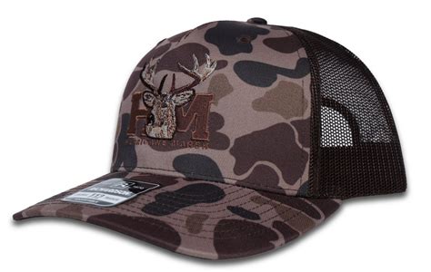 The Trophy Buck Embroidered Richardson 112 Hat Hurricane Marsh Outfitters