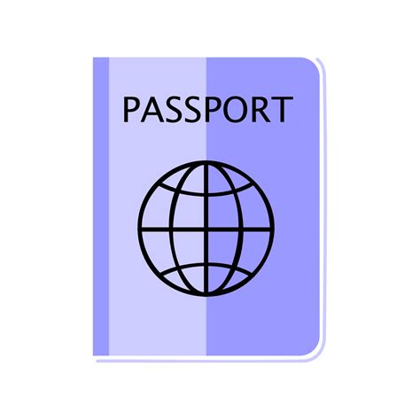 Passport Logo Vector Design 15122090 Vector Art At Vecteezy