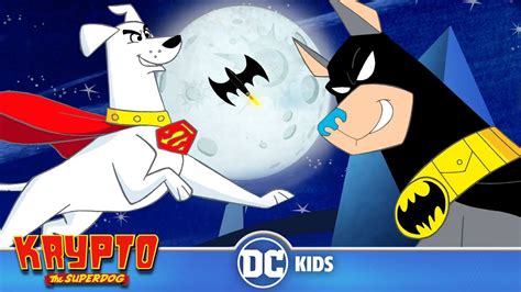 Krypto The Superdog The Dark Hound Strikes Dckids Youtube