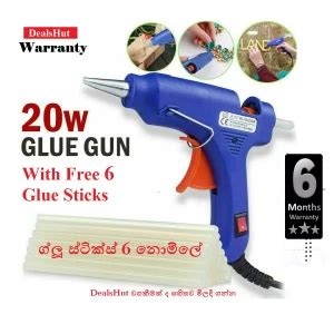 Buy W Hot Melt Glue Gun With Free Glue Sticks