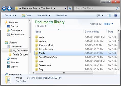 Sims Cc Mods Folder Documents Electronic Arts The Sims Mods Is