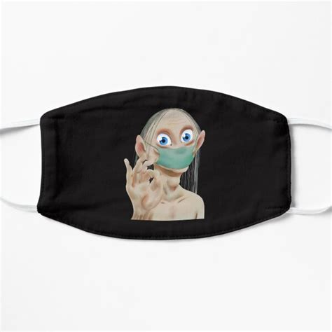 "Gollum In Mask T-ShirtGollum in mask" Mask by anibendod | Redbubble