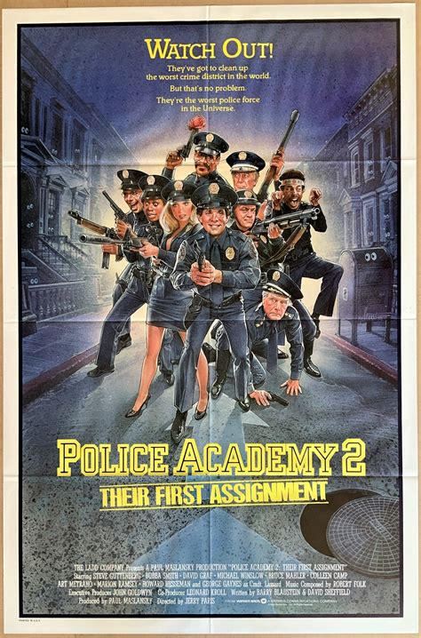 Police Academy 2 Original 1985 US Poster 41x27 - Etsy