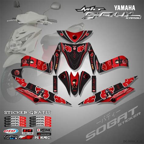 Decal Full Body Mio Soul Karbu Decal Sticker Full Block