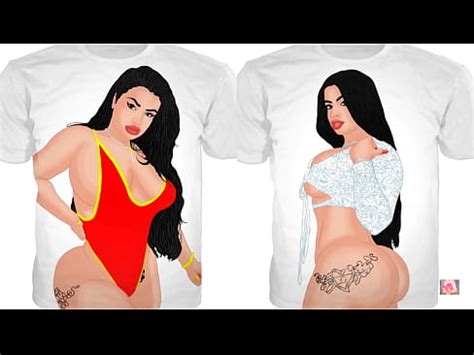 Beautiful Big Ass T Shirts From Backalleytoonz Aka Bootytoonz Anime Designs XVIDEOS