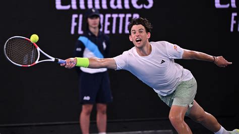 Tennis Melbourne Thiem Fliegt Nach F Nf Satz Krimi Raus N N At