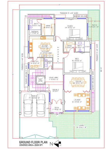 Ground Floor Plan-4 | PDF