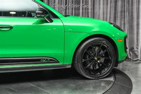 Used 2024 Porsche Macan GTS Python Green GTS Sport Package ONLY 584