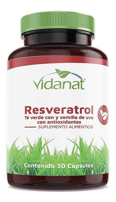 Resveratrol Vidanat C Psulas Mercadolibre