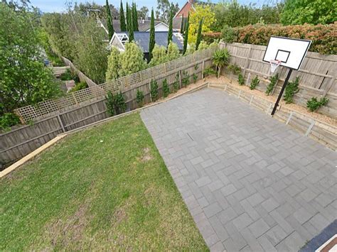 Pin By Marcus Mcwilliam On Landscape Design Diy Backyard Landscaping Basketball Court