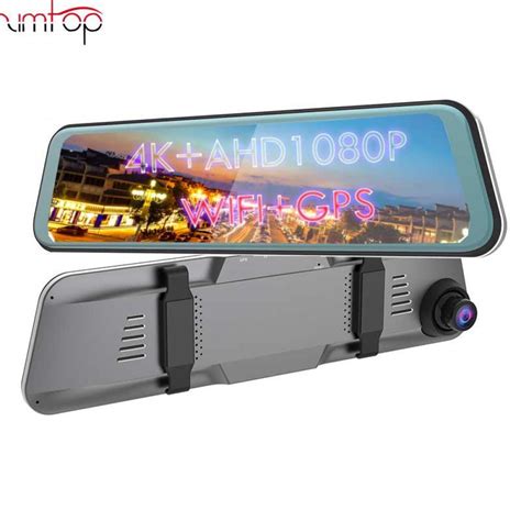Автомобильный видеорегистратор Zimtop 4K WiFi gps ночного видения ...
