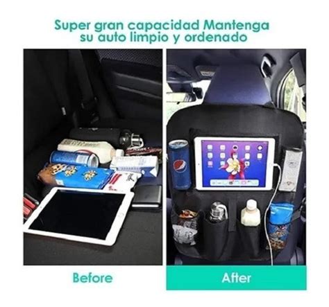 Pzs Organizador Para Asiento Trasero De Auto Universal Meses Sin