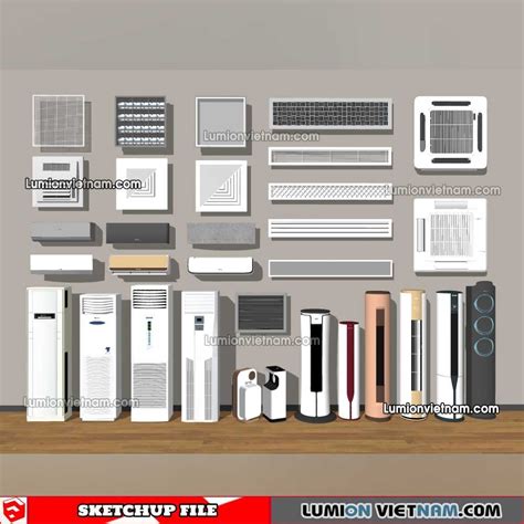 230424 Air Conditioning Sketchup Models