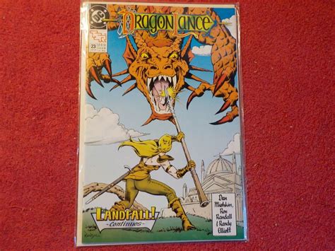 Dragon Lance LANDFALL ON TALADAS 23 DC Comics CK 3 EBay