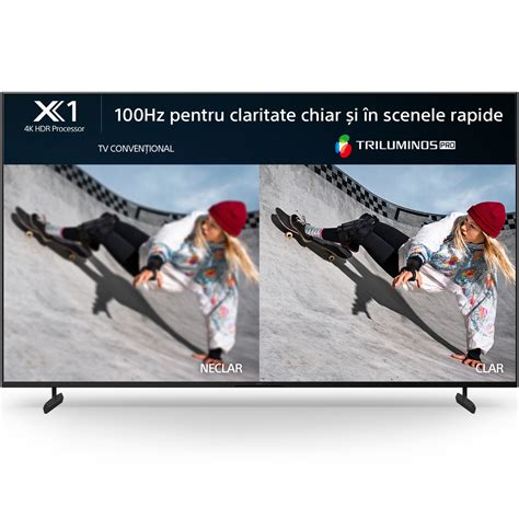 Televizor Sony Bravia Led X L Cm Smart Google Tv K Ultra Hd