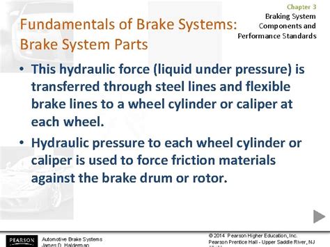 chapter 3 Braking System Components and Performance Standards