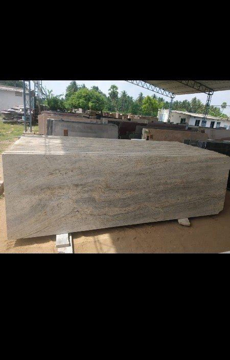 White Polished Millennium Cream Granite For Flooring Thickness 15 20