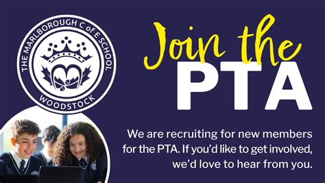 Join The Pta News The Marlborough C Of E School